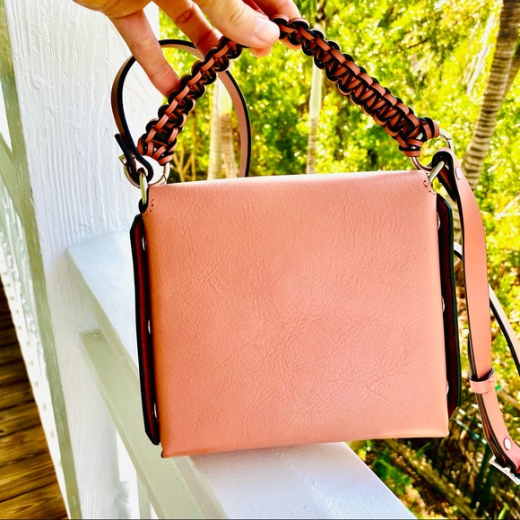 Rag & Bone Dusty Pink Micro Atlas Crossbody EUC - Picture 11 of 16